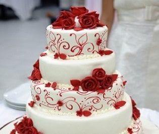 SERVIZI wedding - WEDDING CAKE - Image courtesy of  Rosen Georgiev  FreeDigitalPhotos.net